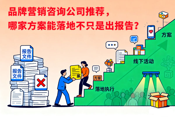 品牌營銷咨詢公司推薦，哪家方案能落地不只是出報告？