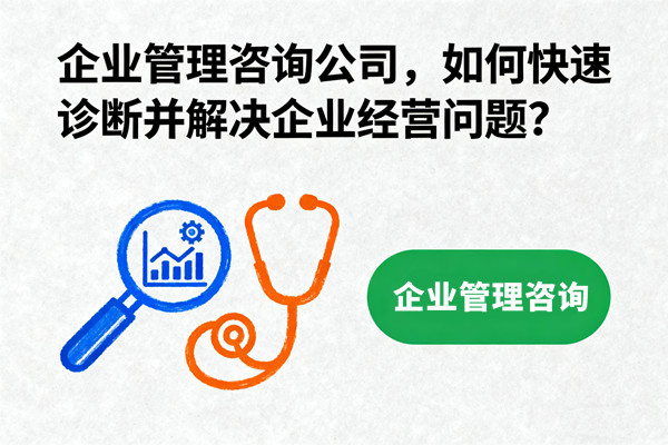 企業(yè)管理咨詢公司，如何快速診斷并解決企業(yè)經(jīng)營問題？