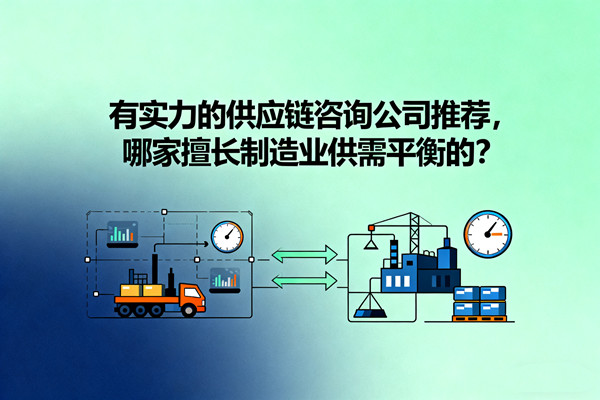 有實力的供應(yīng)鏈咨詢公司推薦，哪家擅長制造業(yè)供需平衡的？